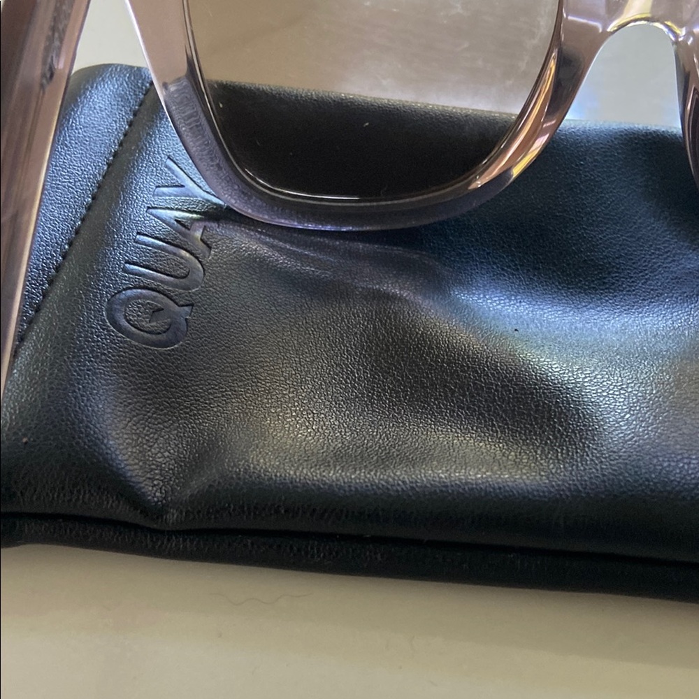 Quay Australia Pink and Tan Cat-Eye Sunglasses - Picture 4 of 15